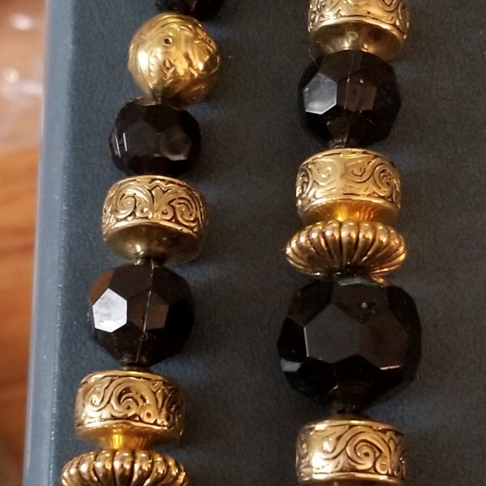 Assorted Bag of Black Jewelry